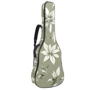 Sac de guitare acoustique pleine grandeur, rembourrage de 1 cm d'épaisseur, étui de guitare étanche 101,6 cm, 101,6 cm, 101,6 cm, tenue Western St Patrick Outfits Green Cowboy Chapeau Chaussures,