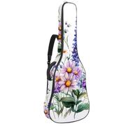 Sac de guitare acoustique pleine grandeur, rembourrage de 1 cm d'épaisseur, étui de guitare étanche 101,6 cm, 101,6 cm, 101,6 cm, tenue Western St Patrick Outfits Green Cowboy Chapeau Chaussures,