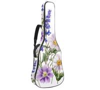 Sac de guitare acoustique pleine grandeur, rembourrage de 1 cm d'épaisseur, étui de guitare étanche 101,6 cm, 101,6 cm, 101,6 cm, tenue Western St Patrick Outfits Green Cowboy Chapeau Chaussures,