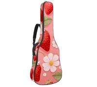 Sac de guitare acoustique pleine grandeur, rembourrage de 1 cm d'épaisseur, étui étanche pour guitare 101,6 cm, 41 cm, 42 pouces, motif plage tropicale d'été, Multicolore 04, 42.9x16.9x4.7 in, Sac à