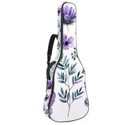 Sac de guitare acoustique pleine grandeur, rembourrage de 1 cm d'épaisseur, étui étanche pour guitare 101,6 cm, 101,6 cm, motif vintage western cowboy Wildlife, Multicolore 07, 42.9x16.9x4.7 in, Sac à