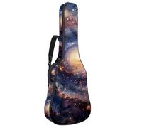 Sac de guitare acoustique pleine taille, rembourrage de 1 cm d'épaisseur, étui étanche pour guitare 40 41 42 pouces, galaxie mystérieuse, Multicolore 01., 42.9x16.9x4.7 in, Sac à dos décontracté