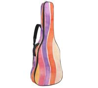 Sac de guitare coloré Stary Night Cosmos Backgroud, sac à dos rembourré pour guitare acoustique avec poches à bandoulière réglables, Multicolore 02, 42.9x16.9x4.7 in, Sac à dos décontracté