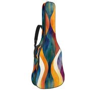 Sac de guitare coloré Stary Night Cosmos Backgroud, sac à dos rembourré pour guitare acoustique avec poches à bandoulière réglables, Multicolore 05, 42.9x16.9x4.7 in, Sac à dos décontracté