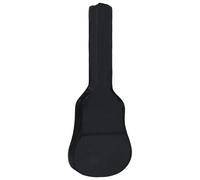 vidaXL Sac de guitare 3/4 – Léger, résistant aux intempéries – Noir