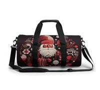 Sac de gym avec motif flocon de neige et boule de Noël avec poche séparée, style 45 cm/22,9 cm/22,9 cm, Style :, 17.7in/9in/9in