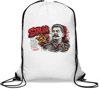 Sac de gym décontracté avec citation historique et politique puissante Blanc