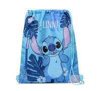 Sac de gym Disney Stitch pour fille - Personnalisable avec nom - Sac de sport pour enfant à cordon