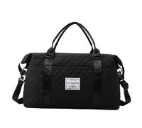 Sac de gym en toile - Sac de gym pour sports humides et secs | Sac de rangement pour salle de sport, sac humide, sac de toilette livré séparément Sac en toile pour, Noir, Consulte la descripción, Voir