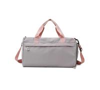 Sac de gym grande capacité Sac de voyage Sac de fitness Sac de nuit Sac de week-end Sac d'hôpital Sac d'entraînement pour homme et femme, Gris avec poudre