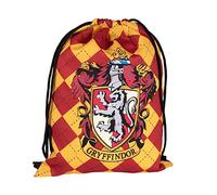 Sac de gym Harry Potter Gryffondor - Sac à dos en tissu avec cordon de serrage - Rouge/jaune, multicolore, 40 x 35 cm
