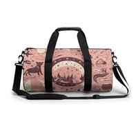 Sac de gym imprimé Space And Planets Sac à dos Sac de sport Sac de yoga avec poche séparée sèche humide Style 45 cm/22,9 cm/22,9 cm, Style :, 17.7in/9in/9in