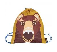 Sac de Gym Maternelle Ours Brun coton bio GOTS - Coq en Pâte®
