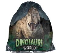 Sac de gym pour enfant - 36 x 32 cm - Dinosaure - Monde des dinosaures, Rose, 36 x 32 cm, Classique