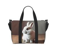 Sac de gym pour femme, sac de week-end, sac à bandoulière pour articles personnels, sac à bandoulière pour femme et homme, noir, One Size