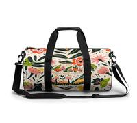 Sac de gym pour homme et femme - Sac de sport - Sac de gym - Sac de fitness cylindrique - Motifs complexes imprimés - Étanche, Motif de collage de gâteau, 17.7in/9in/9in, Impression