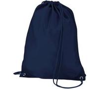 Sac de gym Quadra - 7 litres (Taille unique) (Bleu marine) - UTBC742 Bleu Marine