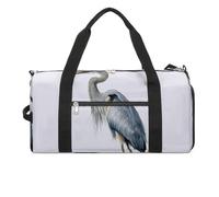 Sac de gym, sac de sport à long bec, sac de sport avec compartiments, héron à long bec, taille unique, élégant, Héron à long bec, Taille unique, Élégant