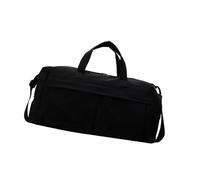Sac de gymnastique pliable pour femme week-end résistant aux fins de la nuit Voyages légers avec chaussure, poche de voyage, noir, Mass Beauty