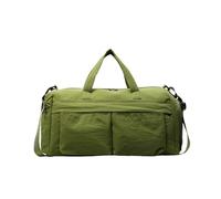 Sac de gymnastique pliable pour femme week-end résistant aux fins de la nuit Voyages légers avec chaussure, poche de voyage, Vert fruit, Mass Beauty