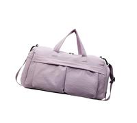Sac de gymnastique pliable pour femme week-end résistant aux fins de la nuit Voyages légers avec chaussure, poche de voyage, violet, Mass Beauty