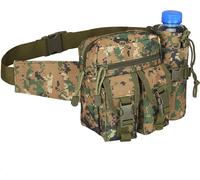 Sac de hanche Avec Poche En Maille Pour Les Bouteilles D'eau, La Course, La Randonnée, Sac De Ceinture Tactique, Elingue, Sac De Ceinture De Ceinture, Sac De Longe De L'armée Pour L'équipement
