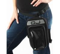 Sac de hanche OJ Noir 21 cm x 15 cm x 5 cm