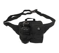 Sac de hanche Trekking avec bouteille d'eau, noir
