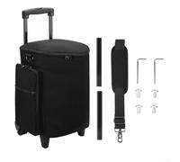 Sac de haut-parleur portable pour Bose pour S1 Pro, intelligemment conçu avec des poches pour organiser les câbles et les microphones pendant le voyage, Voir image