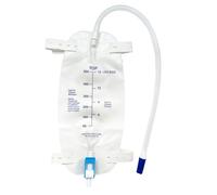 Sac de jambe conçu pour le confort et la protection de la peau lors d'un port prolongé avec un design discret et confortable
