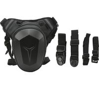Sac de jambe de chute de moto avec la bande réfléchissante le paquet de taille imperméable pour la randonnée en plein air pêchant le style de fibre de carbone