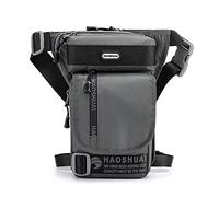 Sac De Jambe De Cyclisme De Randonnée, Sac De Taille Multifonctionnel, Sac De Jambe De Moto Sac De Jambe En Nylon Imperméable for Hommes Cuisse Hanche Bum Beltleg Fanny Pack Taille Voyage Équitation M