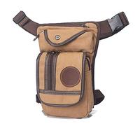 Sac de jambe de cyclisme de randonnée, sac de taille multifonctionnel, sac de jambe tombante for hommes, sac de jambe tombante en toile for moto, sacs à bandoulière polyvalents, ceinture hanche Bum ta