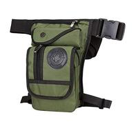 Sac de jambe de cyclisme de randonnée, sac de taille multifonctionnel, sac de jambe tombante for hommes, sac de jambe tombante en toile for moto, sacs à bandoulière polyvalents, ceinture hanche Bum ta