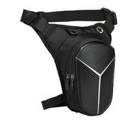 Sac de jambe de moto, poche de jambe réglable, sac de hanche Tac-Tical 26 x 26 x 8 cm, ajustement réglable et sûr, libération rapide, construction EVA pour cyclisme, randonnée, escalade