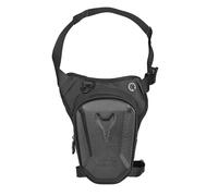 Sac de jambe de moto | Sac banane de moto Eva Sac de cuisse pour homme Coque rigide | Sac de voyage noir pour les voyages en plein air, la pêche, la randonnée, le cyclisme, Noir , Voir description