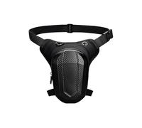 Sac de jambe - Étanche et réglable - Sac de cuisse de moto - Rangement de la ceinture - Sac à outils pour téléphone portable - Pour l'extérieur, l'équitation, le camping, marron foncé, voir