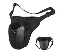 Sac de jambe pour harnais de cuisse - Sac imperméable pour jambes de moto | Pochette de jambe | Sac à main amovible avec sangle réglable, étui d'équitation tactique pour cyclisme, randonnée