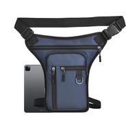 Sac De Jambe - Réglable, Poche Extérieure Imperméable, Ceinture Latérale | Sac De Vélo Pour Porte-Clés Bouteille Gants, Jambe De Voyage En Plein Air Sport Résiste, bleu, 31x18x2cm/12.2x7.09x0.79