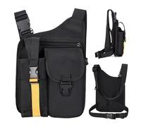 Sac de jambe, sac banane multifonctionnel de grande capacité - Sac banane tendance pour cyclisme, équitation, chasse, voyage, course à pied, carnaval, pêche, vélo