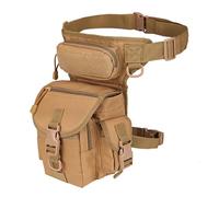 Sac de Jambe Tombant, Sac de Jambe Tombant Tactique étanche Utilitaire, Pochette de Sacs de Taille de Cuisse pour Voyager Randonnée Vélo Camping (Type Deux)