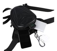 Sac de jambe tombante, sac de cuisse avec sangle de jambe,Sac banane imperméable à coque rigide pour cuisses - Pochette de jambe multifonctionnelle, portefeuille de cuisse de rangement pour téléphone,
