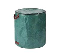 Sac De Jardin Sacs De Déchets Jardin Réutilisables, Rangement Feuilles, Conteneur À, Collecte Des Patio Jardin(272L- 67X76cm,With lid)