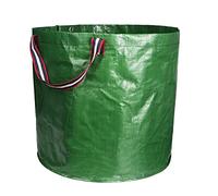 Sac de Jardinage 120 Litres à Déchets Imperméable - Poubelles à Compost Bin Portable pour Feuilles et Pelouse - Bacs à Déchets Réutilisables
