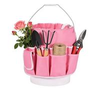 Sac de jardinage - Pochette de rangement pour sac à main, boîte à outils de jardin de grande capacité avec base épaisse et poignées | Pour intérieur et extérieur | Pour bricoleurs, femmes, papa, clés