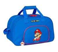 Sac de jeu - SAFTA - Super Mario - 40 cm - Multicolore - Zippé - Dos