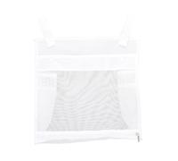 Sac de Jouet de Bain en Maille, Organisateur de Jouet de Bain en Maille Portable pour Shampooing (Blanc)
