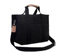 Sac de lap top féminin -Multi -Pocket Can Bust Sacs avec compartiment -Baby Bag Marme, sacs de voyage pour enfants, sac à dos pour sacs diatiques et fourre-tout, filles, maman, pour femmes, Noir