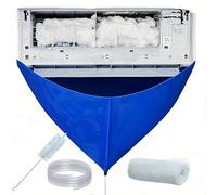 Sac De Lavage de Nettoyage De Climatiseur, Kit De Nettoyage De Climatiseur,Kit De Couverture De Nettoyage De Climatiseur Split,avec Tuyau,Brosses