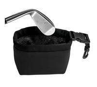 Sac de Lavage du Club de Golf - Smage de Nettoyage étanche, Outil de Gommage de Boue Compact | Sac Utilitaire à Fermeture éclair Durable, Accessoire de Golf Facile à Transporter pour Le kit de Caddie